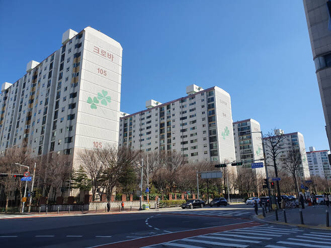 대전 서구 둔산동 크로바아파트 모습 [헤럴드경제DB]