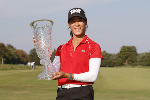 사진= 숍라이트에서 우승을 차지한 셀린 부티에, LPGA 제공