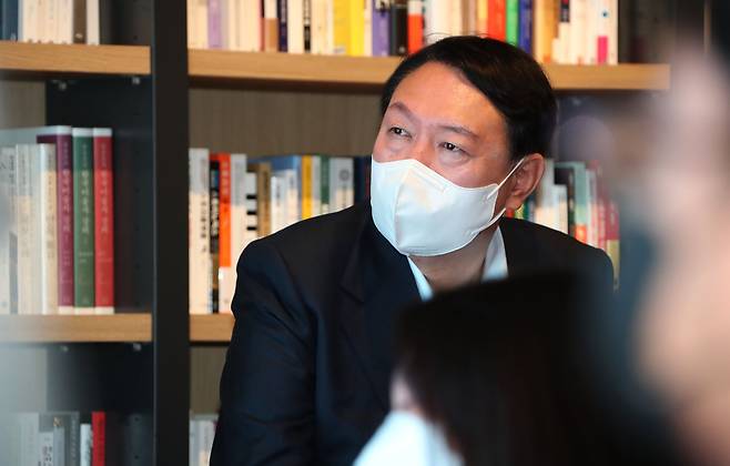 국민의힘 윤석열 대선경선 후보. 국회사진기자단