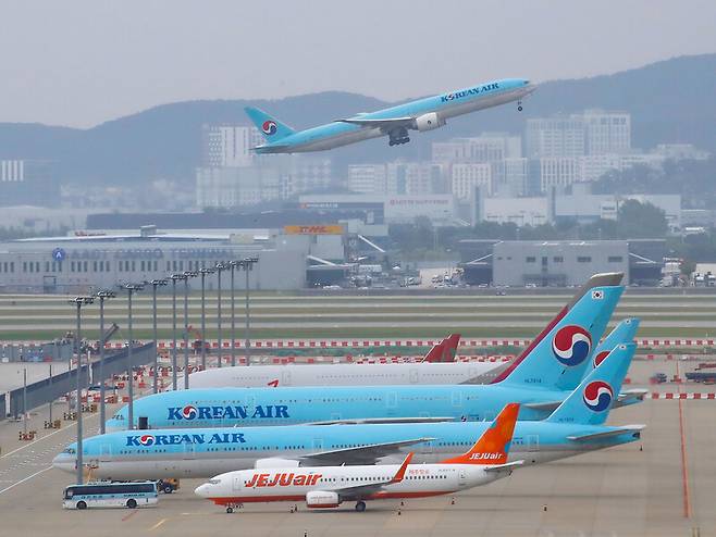 인천국제공항 활주로. 연합뉴스