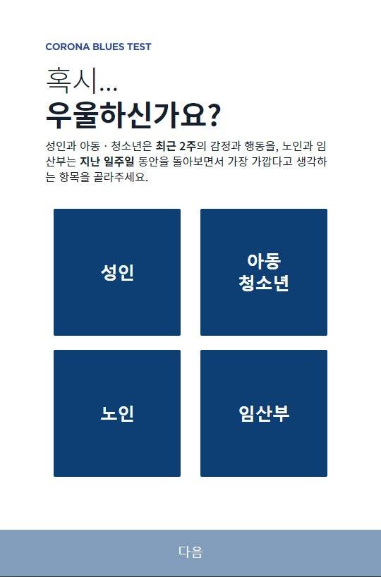 우울증 테스트 한 장면. [중앙일보]