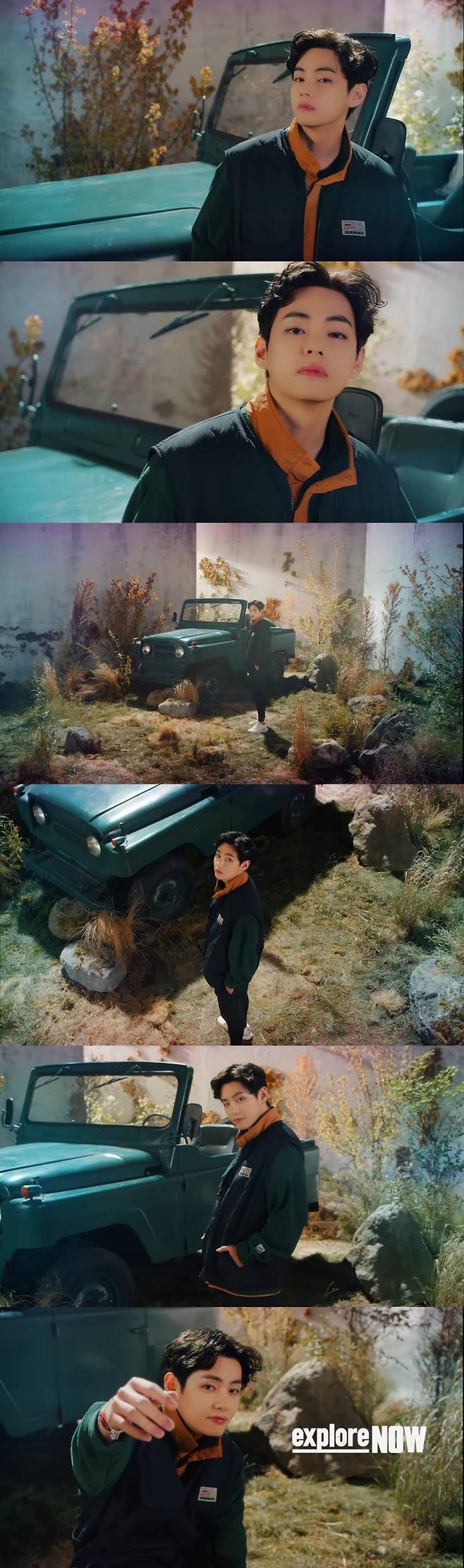 방탄소년단 뷔, 빛나는 미모 설레는 아우라 '女心저격'