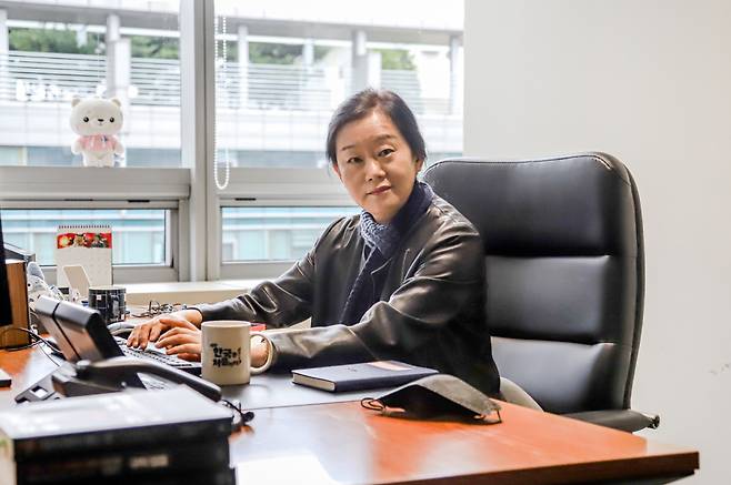 MBC플러스 윤미현 방송이사 /사진제공=MBC플러스