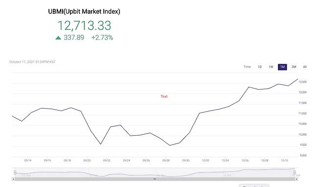 The Upbit Market Index (Dunamu)