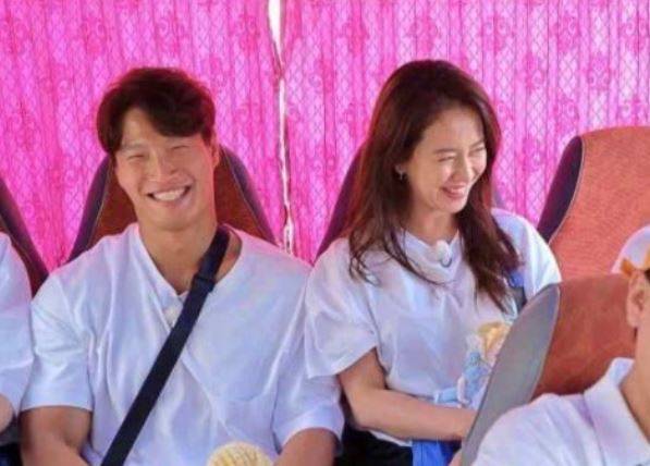 가수 김종국이 배우 송지효와 핑크빛 기류를 형성했다. /사진제공=SBS