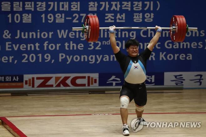 한국 역도 유망주 이승훈 [사진공동취재단. 재판매 및 DB금지] photo@yna.co.kr