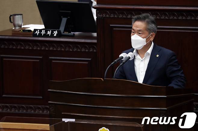 김국기 도의원 © 뉴스1