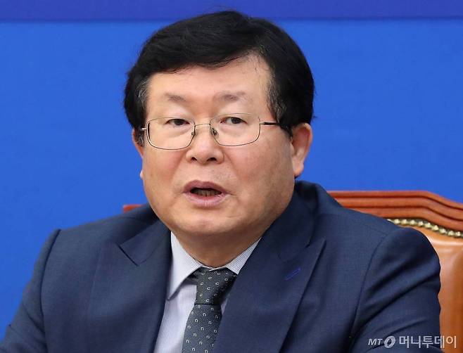 설훈 더불어민주당 의원 /사진=홍봉진 기자 honggga@