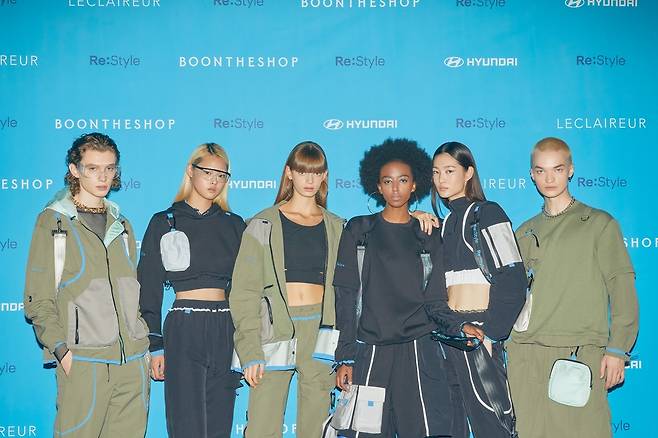 현대차, 업사이클링 패션 프로젝트 '리스타일 2021' 공개 [현대자동차그룹 제공. 재판매 및 DB 금지]