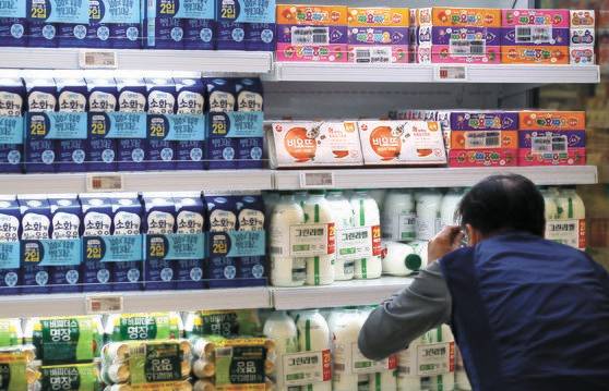 유제품 가격 줄줄이 오른다