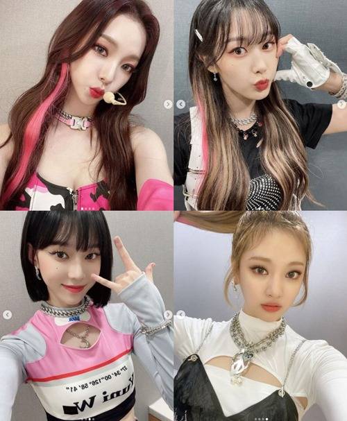 에스파 셀카 사진=에스파 공식 인스타그램