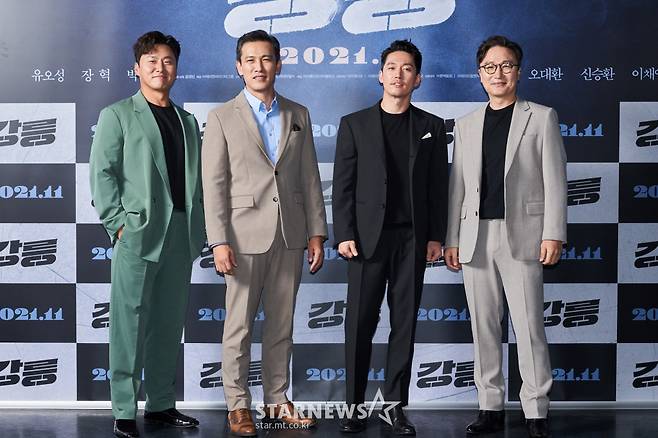 오대환-유오성-장혁-박성근 '컬러풀 수트'[★포토]