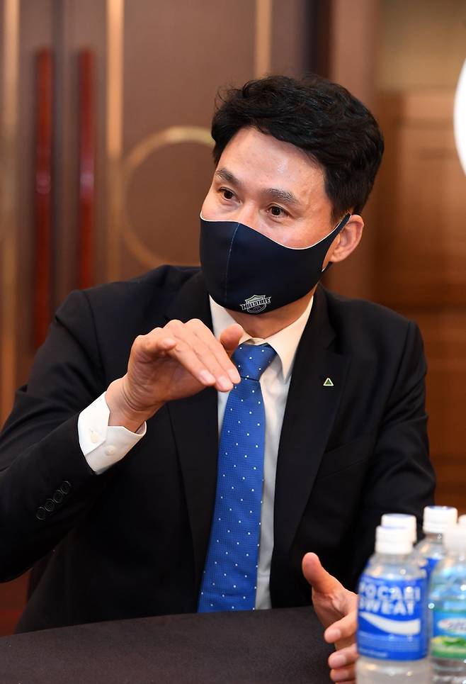 강성형 현대건설 감독 [한국배구연맹 제공. 재판매 및 DB금지]