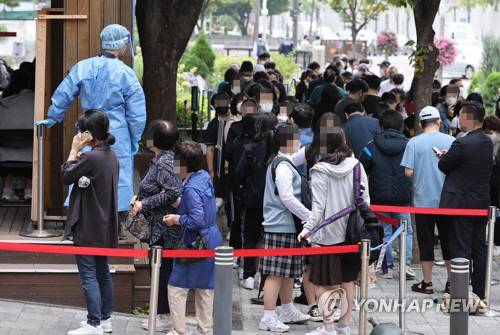 선별진료소 모습 [사진 = 연합뉴스]