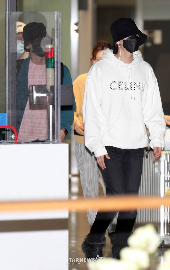 슈퍼주니어 규현-은혁 '잘 다녀왔어요!'[★포토]