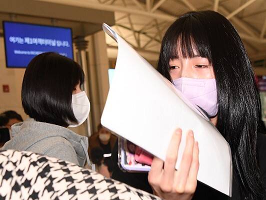 16일 그리스로 출국하는 이재영·이다영 / 사진=MK스포츠