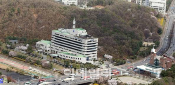 분당구 정자동에 위치했던 옛 가스공사 사옥 부지(사진=성남시)