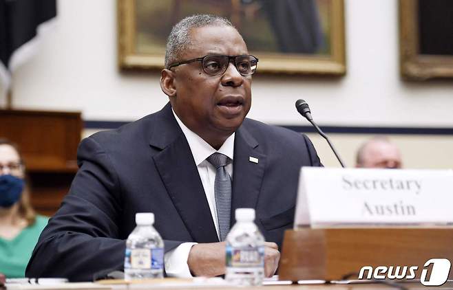 로이드 오스틴 미국 국방장관. © AFP=뉴스1 © News1 우동명 기자