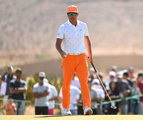 2021년 미국프로골프(PGA) 투어 더 CJ컵 대회에서 우승 경쟁한 리키 파울러. 사진제공=게티 이미지 for 더 CJ컵