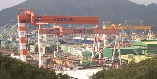 삼성중공업 전경. [연합뉴스TV]