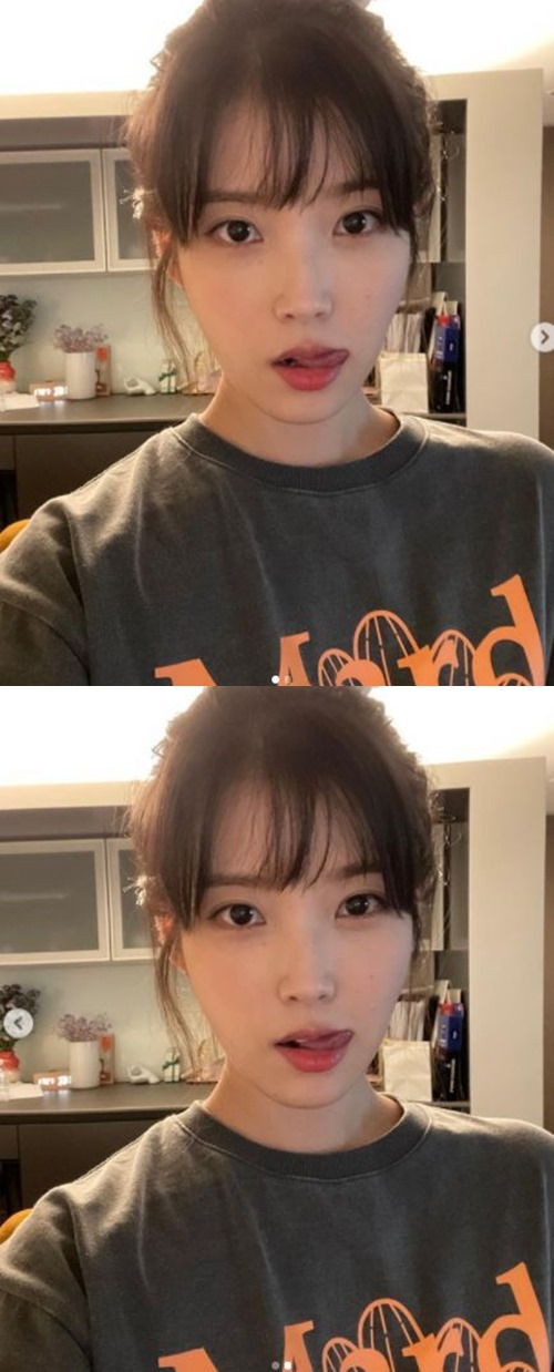 아이유 셀카 사진=아이유 인스타그램