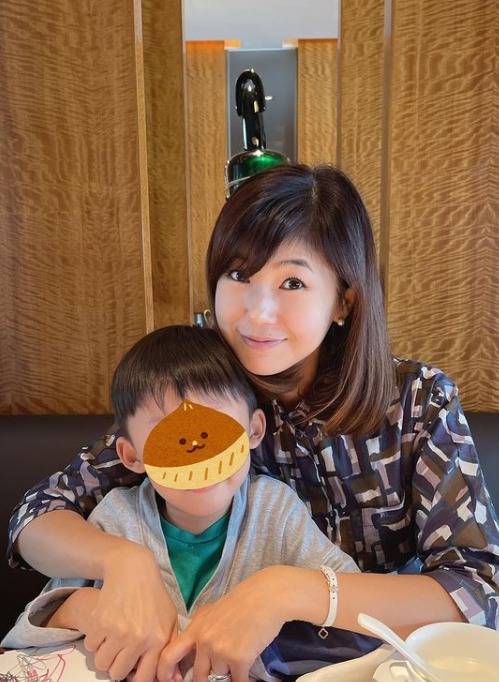 ▲ 강수정, 아들. 출처| 강수정 인스타그램
