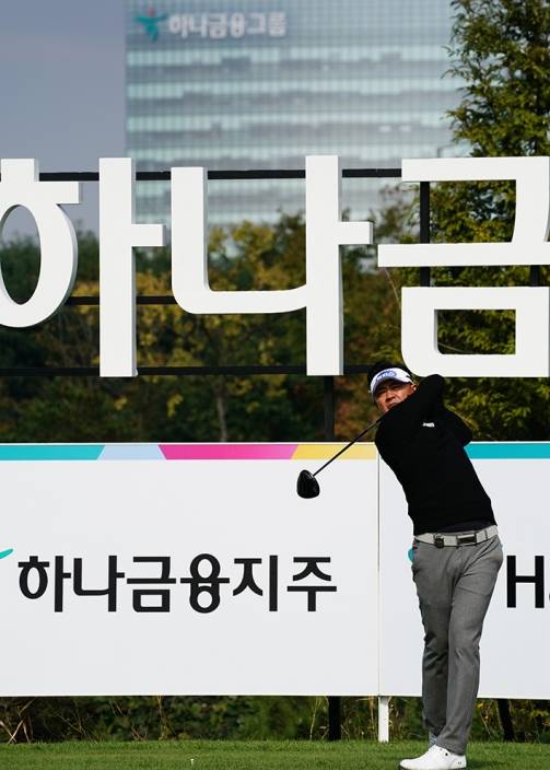 2021년 한국프로골프(KPGA) 코리안투어 하나은행 인비테이셔널에 출전하는 박상현 프로. 사진제공=하나은행 인비테이셔널 대회본부