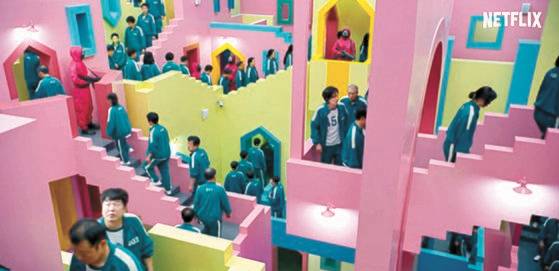 ‘오징어게임’의 흥행은 창작자에 대한 정당한 보상이라는 화두를 다시 던졌다. 사진 넷플릭스