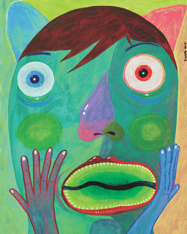 나무에 아크릴(24×34㎝)