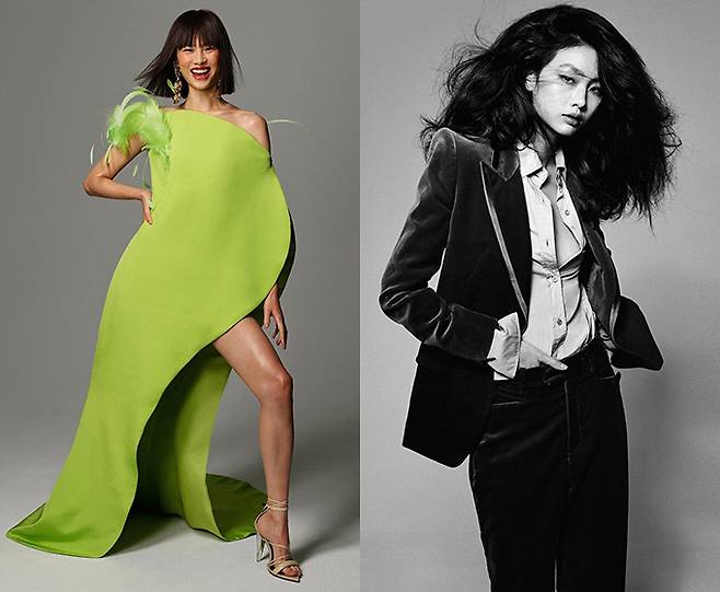 모델 겸 배우 정호연 /사진=정호연 인스타그램, 보그 코리아