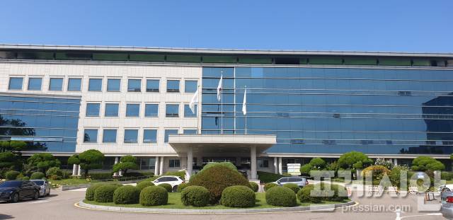 ▲경기도교육청 전경. ⓒ프레시안(전승표)