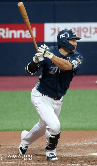 NC 나성범.  정지윤 선임기자