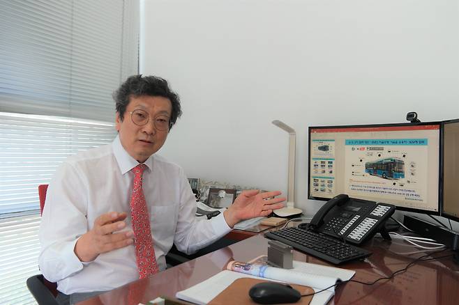 강영권 에디슨모터스 대표./연선옥 기자