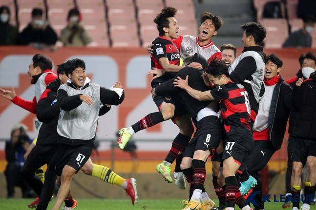 ACL 결승에 오른 포항. ⓒ 프로축구연맹
