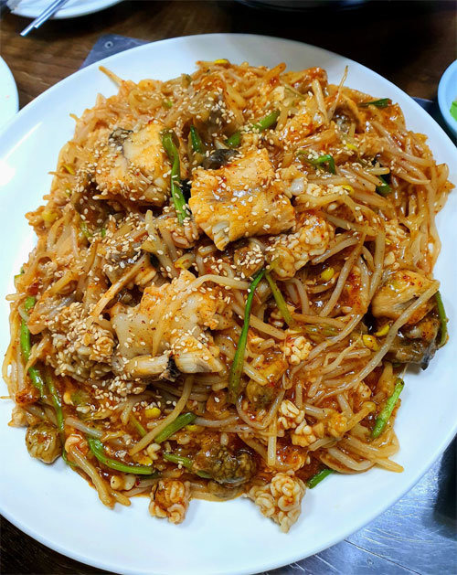 서울 서초구 ‘원조 할아버지 아구찜’의 아귀찜. 임선영 씨 제공