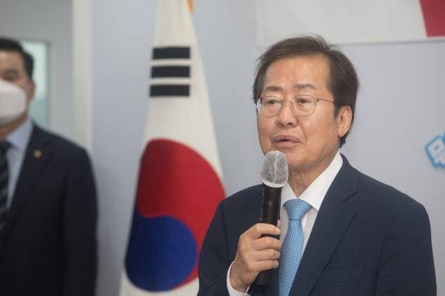 홍준표 의원. 동아DB