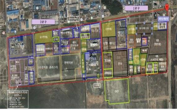 디앨 공장이 들어설 새만금산업단지 위치도. /사진=전북도