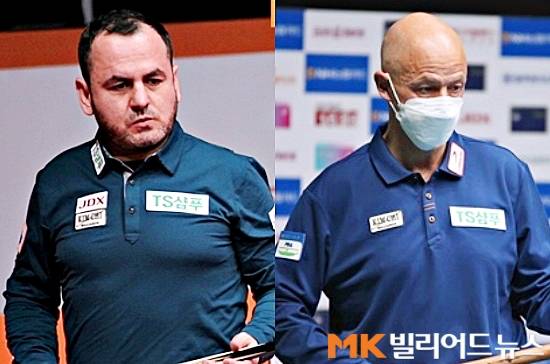 ‘前PBA선수’ 로빈슨 모랄레스, 장폴 드 브루윈(왼쪽부터) 등이 UMB 징계 해제로 3쿠션월드컵에 출전할 수 있게 됐다.(사진=본사DB)