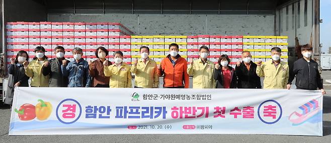 파프리카 일본 첫 수출 *재판매 및 DB 금지