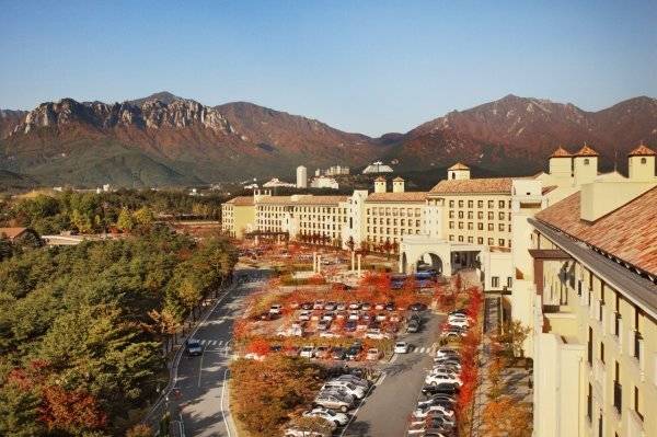 한화리조트 설악 쏘라노 가을 전경