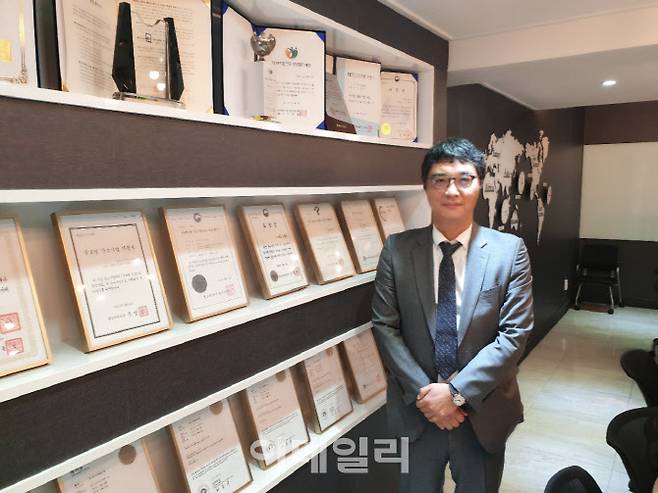 네오크레마 김재환 대표. (사진=김유림 기자)