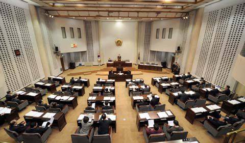 인천시의회 본회의장 모습./조선일보 DB