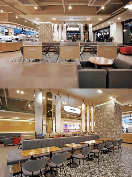 커피베이 가산직영점 매장 내부/사진제공=커피베이