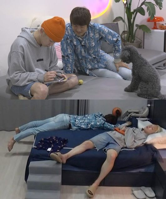 I Live Alone Kian84 finally visits SHINee Key House.Guest Kian84 and landlord Kee are caught sleeping in a bed in a nap, causing a laugh.MBC I Live Alone, which will be broadcast on the 22nd, will reveal the appearance of Kian84, who first visited the house of SHINee Key.Last weeks broadcast showed two people who visited the radio station to save a code-free refrigerator that Kian84 and Kee purchased at the Free Trade Association, giving a big smile.With the help of the boss, the two men who escaped from code hell head to SHINee Keys house to charge their discharged stamina.Kian84 did not hide his excitement at the key house he first visited.Kian84, who showed unprecedented affection for the height, is attracting attention because he turned into Manner 84 after leaving the natural mode in the house of the key for a while.Kian84 will show delicate charm by discharging gas filled with boats from the veranda and gagging for chores for the key that moves without rest.At this point, Kian84 and the tall man are caught sleeping, causing a laugh, and the two of them lie side by side in one bed and fall asleep from day to day, causing curiosity about why.In particular, Kian84 quickly adapted to the house of the first visit, showing comfort like my house.Kian84s honey chemistry is the back door that followed the landlords key to Pet Komde and Garson.Kian84 will show off his skill in playing balls, and will show off his fantasy chemistry and give healing to viewers by appearing as a uncle of Choi and Garson.Key is the opposite of Kian84, but if you are with him, Tetris feels right, and makes you more excited about the broadcast that you have tipped off Kian Brothers fantastic chemistry.The day that the two of Kian Brothers became one can be confirmed through I Live Alone, which is broadcasted at 11:10 pm on the 22nd.MBC