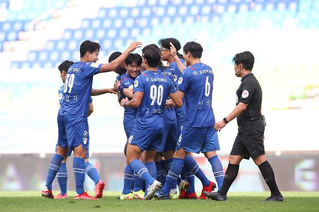 대구FC와의 정규시즌 마지막 경기를 무조건 이겨야하는 수원삼성. 사진=프로축구연맹