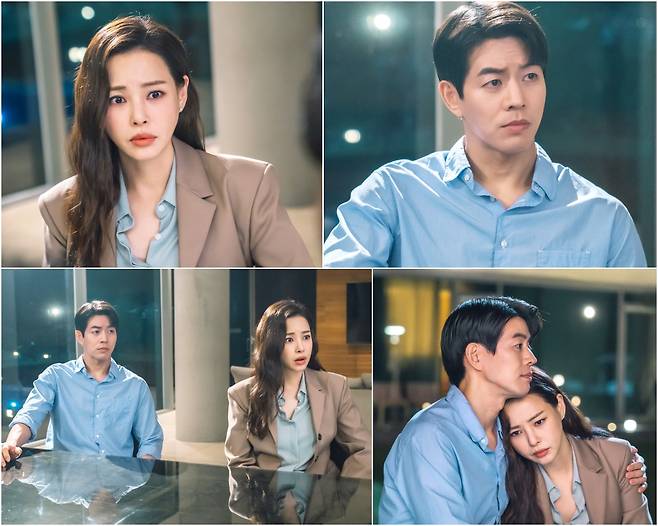 SBS  금토드라마 '원 더 우먼'에서 이하늬, 이상윤이 충격에 빠진다./사진제공=SBS '원 더 우먼'