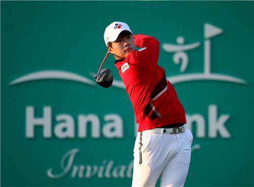 김민규의 시원한 드라이버 스윙. [KPGA 제공. 재판매 및 DB 금지]