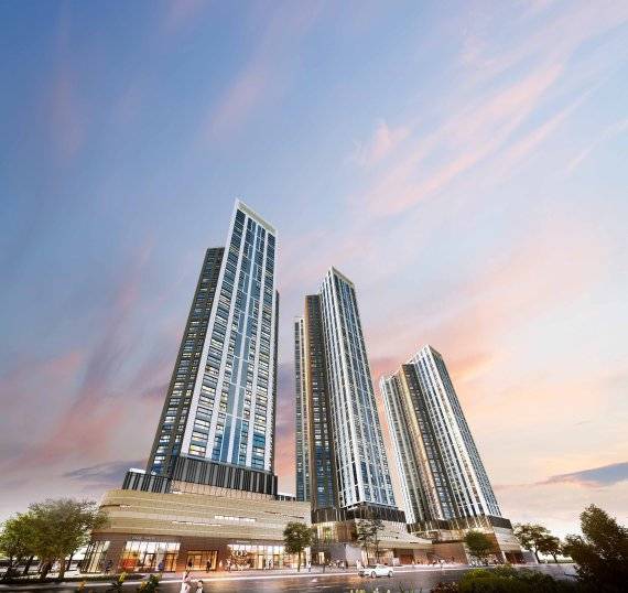 청라 한양수자인 디에스틴 투시도