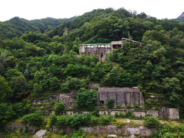 상동광업소의 옛 시설물. 류기윤 촬영