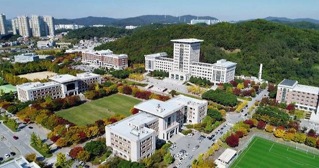 선문대 아산캠퍼스 전경
